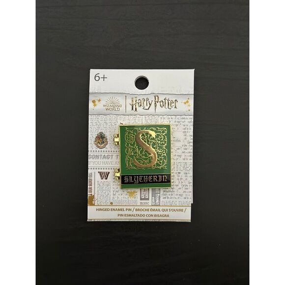 Loungefly Harry Potter Slytherin Hinge Book Enamel Pin - Picture 1 of 3